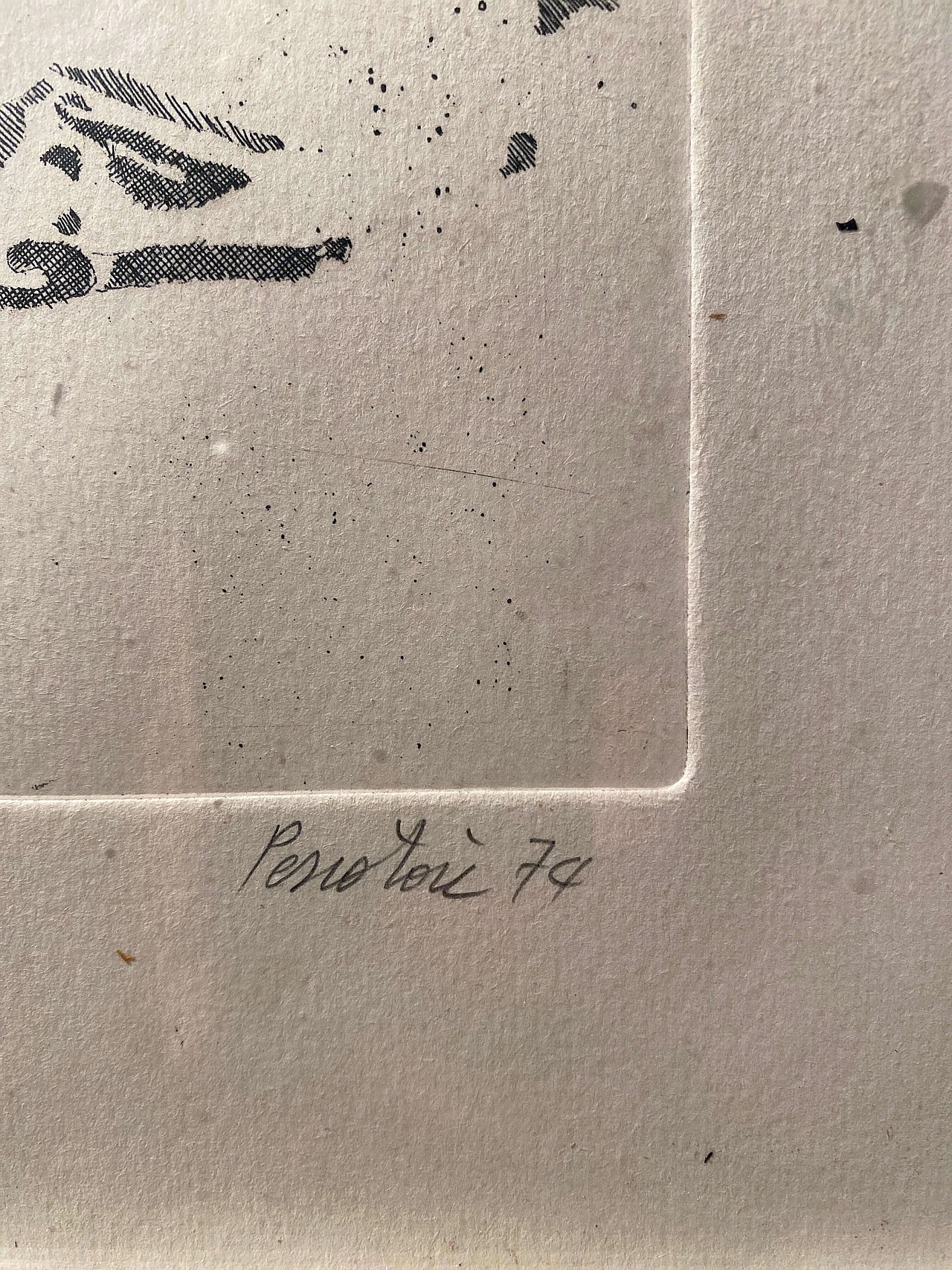 Lithographic composition by Pescatori, 1979 7