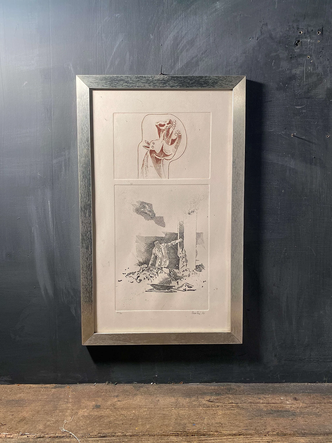 Lithographic composition by Pescatori, 1979 9