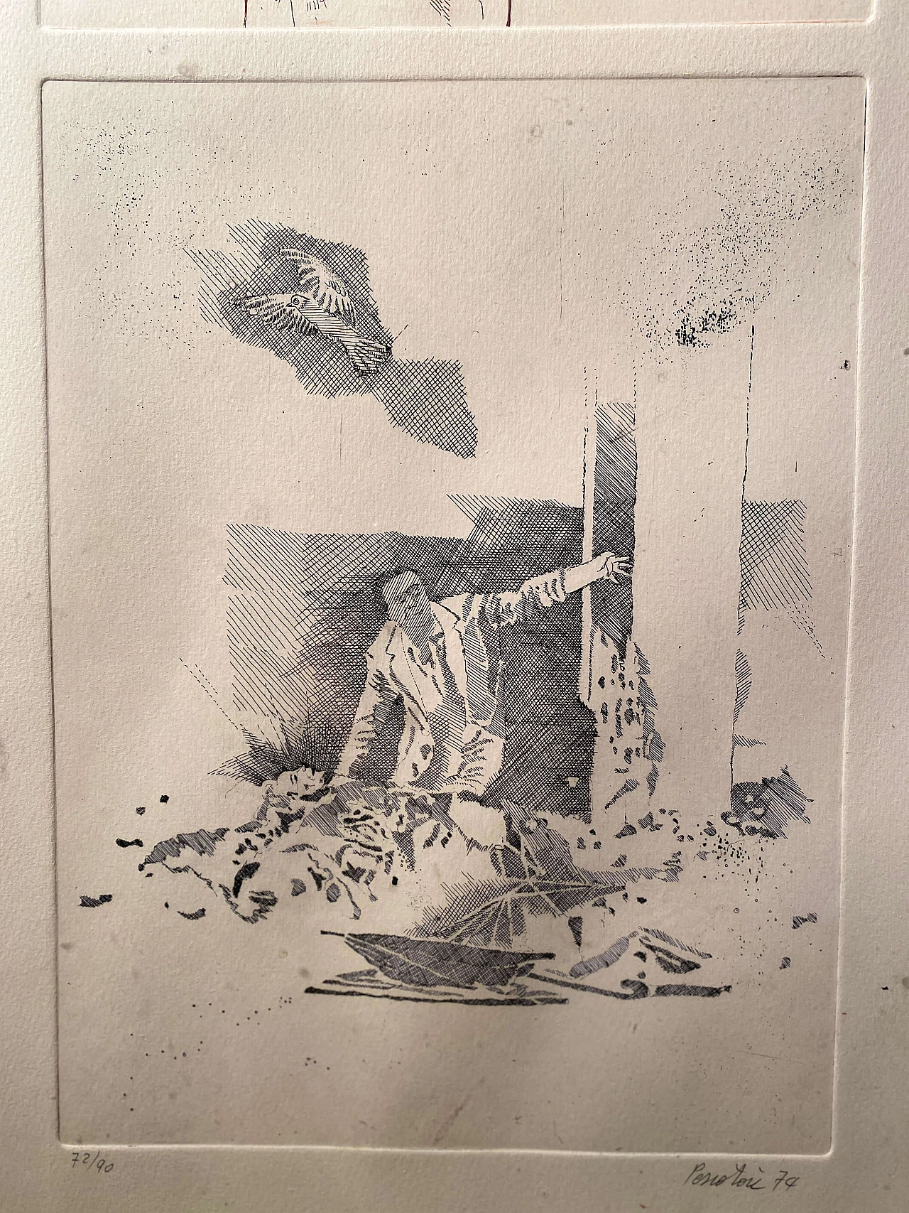 Lithographic composition by Pescatori, 1979 10