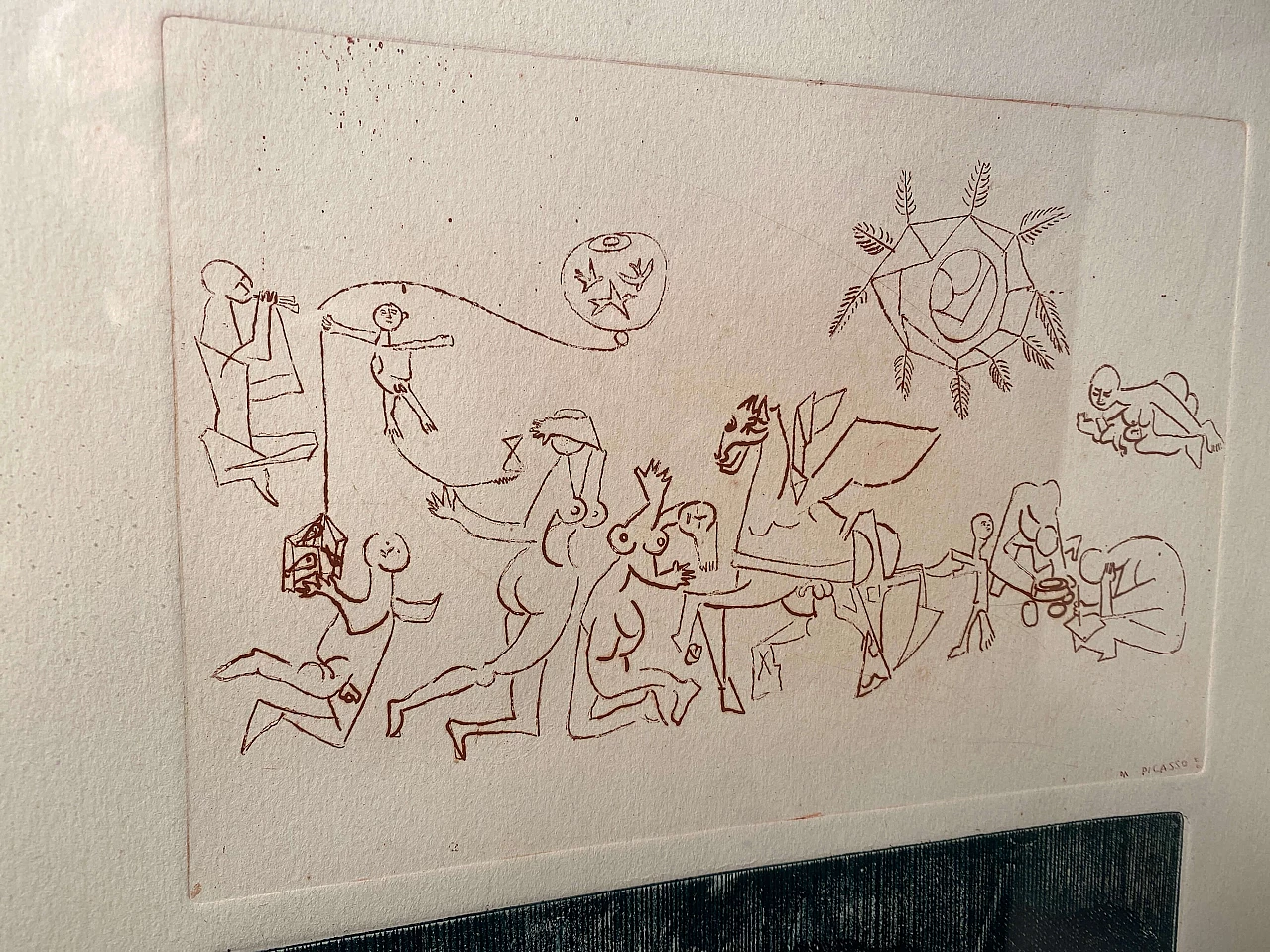 Lithographic composition by Pescatori, 1970s 7