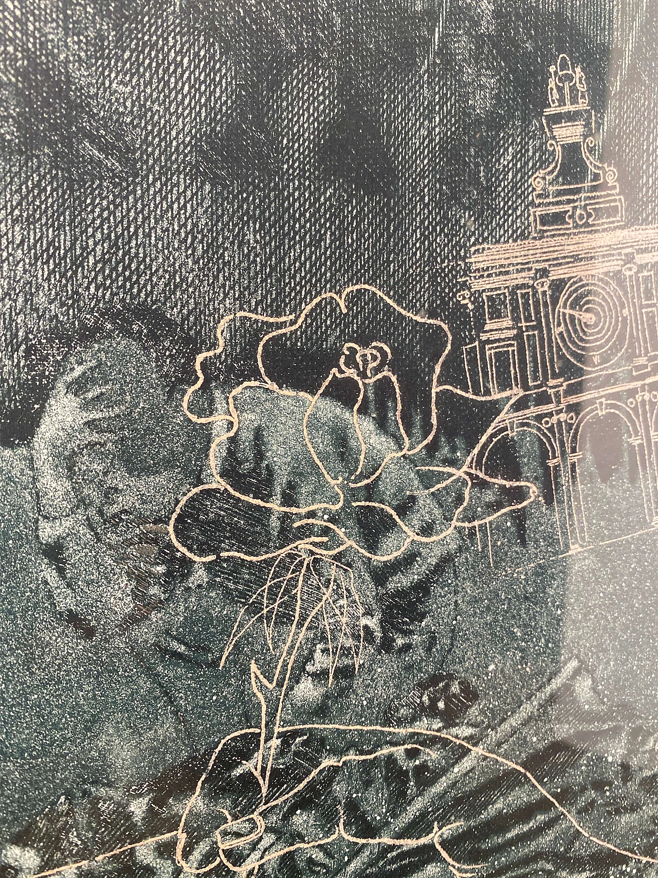 Lithographic composition by Pescatori, 1970s 11