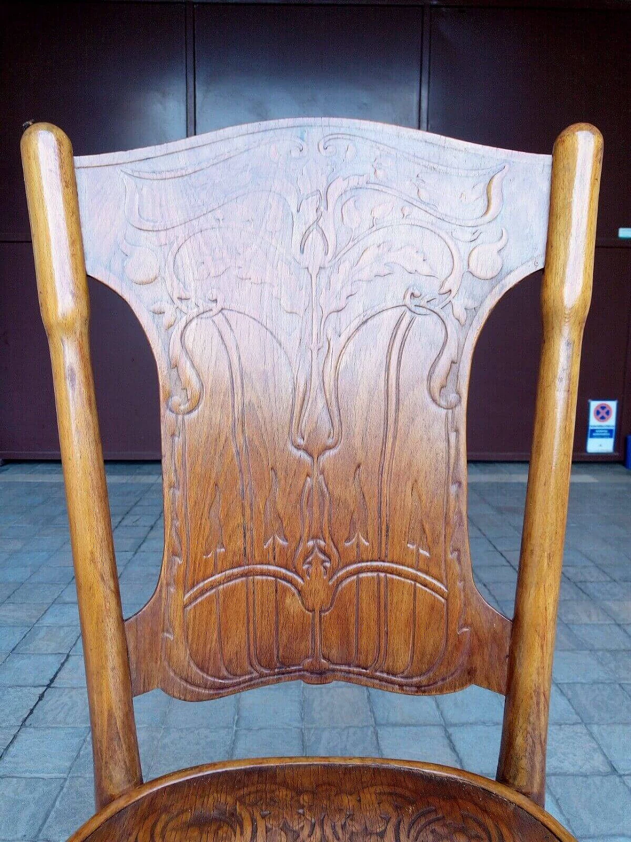 4 Sedie in legno di Jacob e Joseph Kohn, inizio '900 4