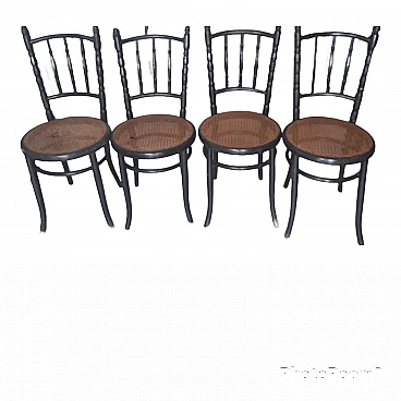 4 Fischell chairs, 1950s