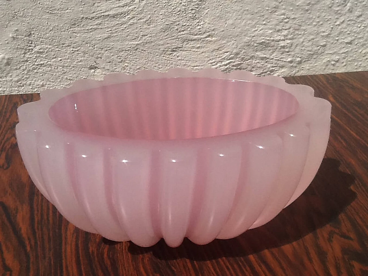 Pink glass vase by Archimede Seguso, 1960s 1