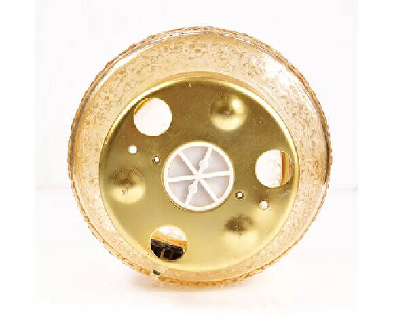 Wall lamp 301 for Web Beleuchtungsglas Kombinat Goerlitz, 1970s 7