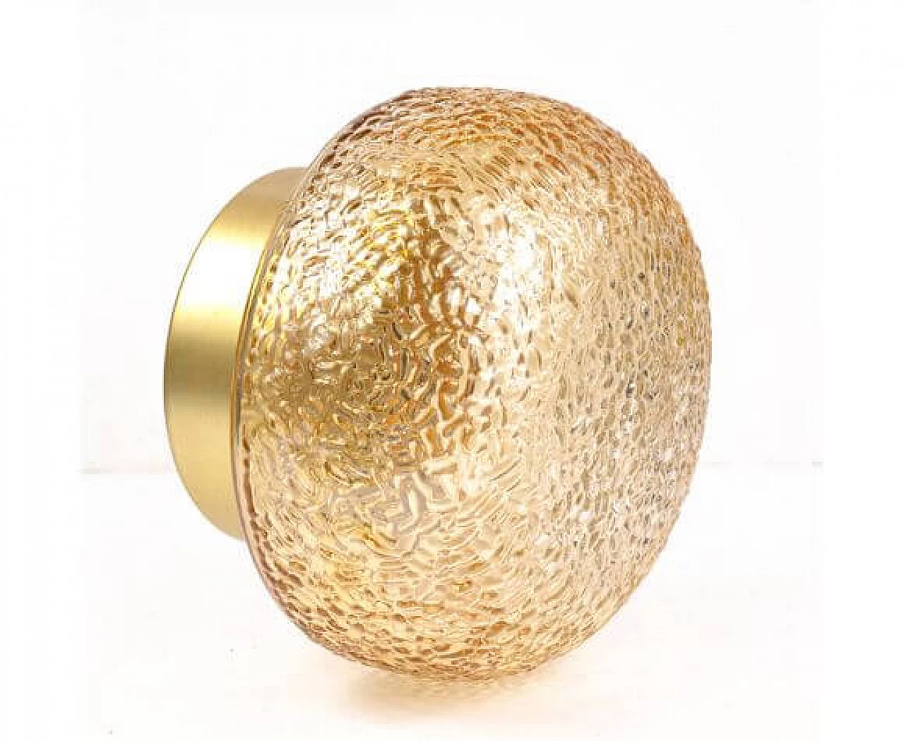 Wall lamp 301 for Web Beleuchtungsglas Kombinat Goerlitz, 1970s 9