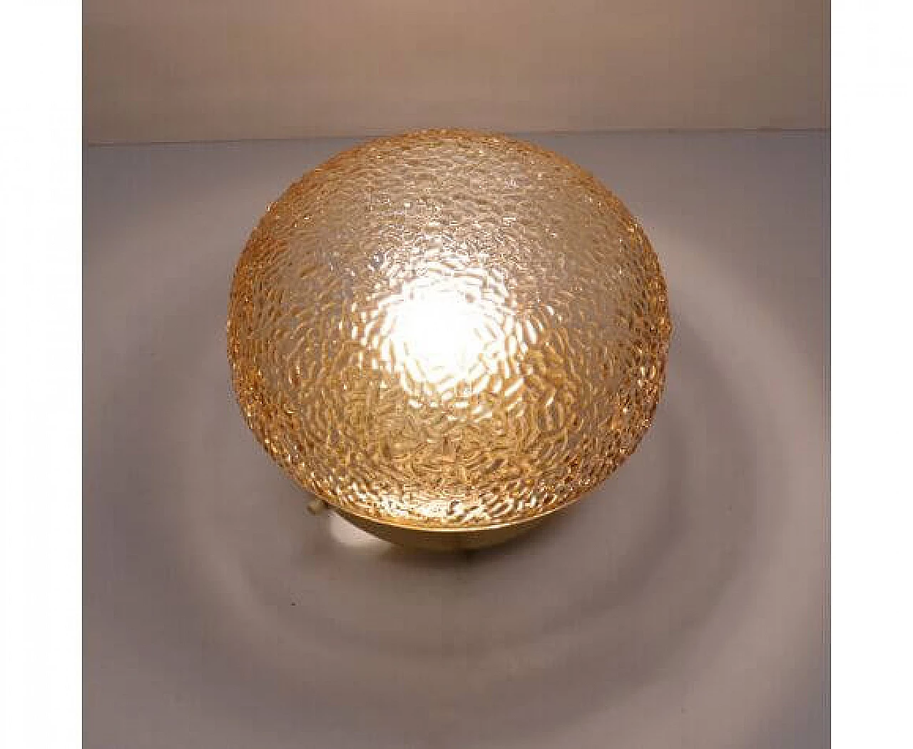 Wall lamp 301 for Web Beleuchtungsglas Kombinat Goerlitz, 1970s 11