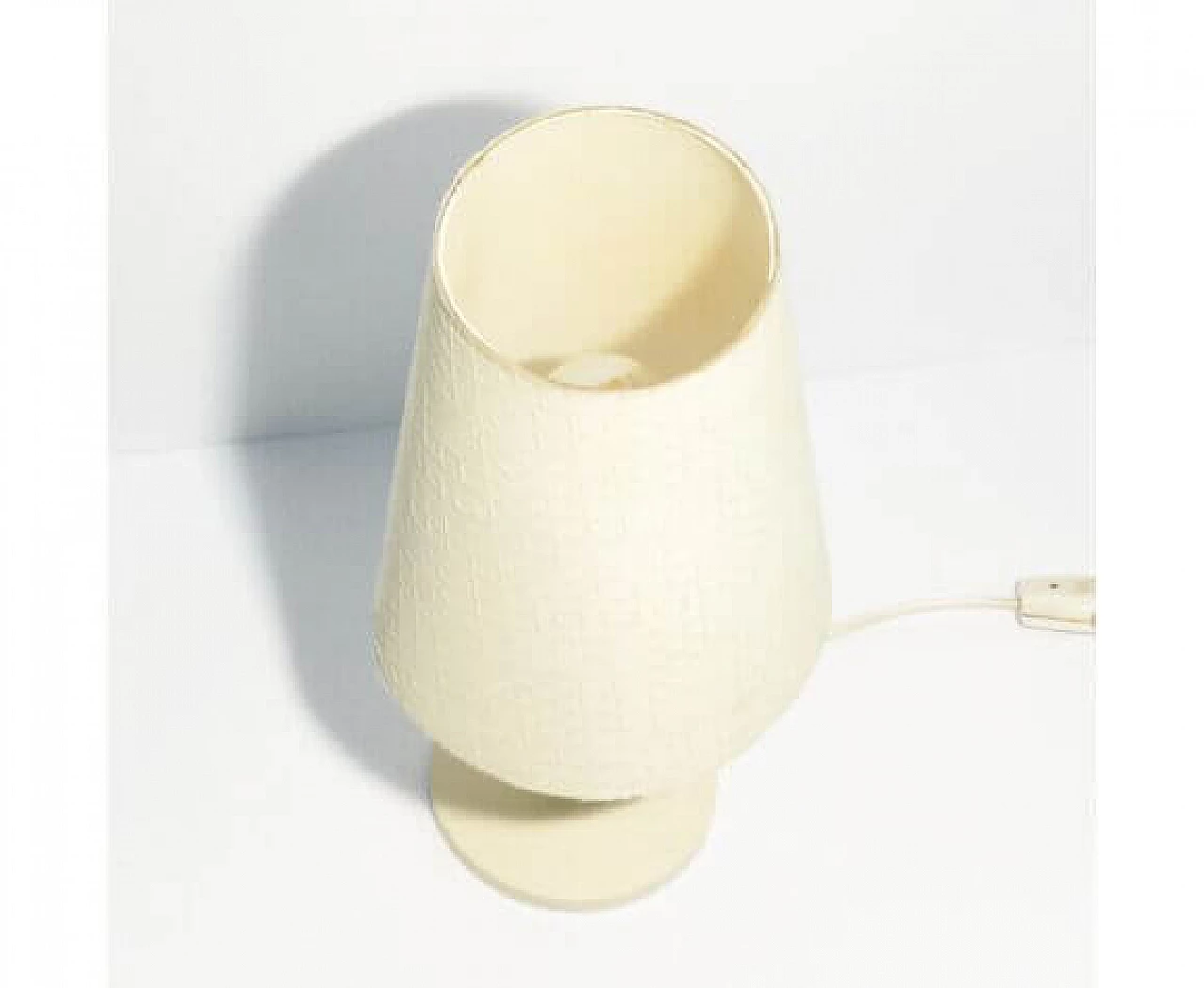 Table lamp with fabric shade for Nenumleuchten, 1970s 5