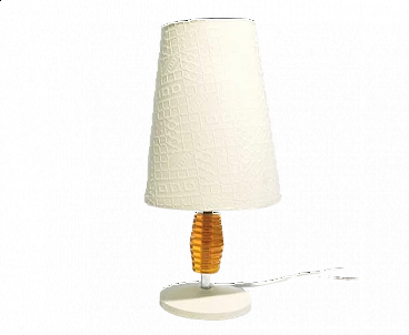 Table lamp with fabric shade for Nenumleuchten, 1970s