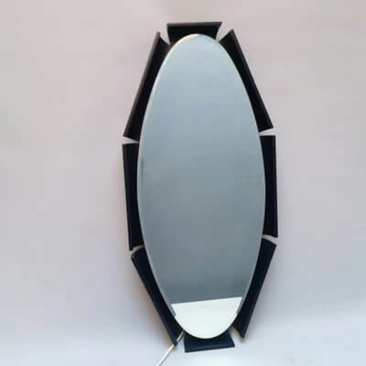 Backlit mirror attributed to Isa, 1970s 1