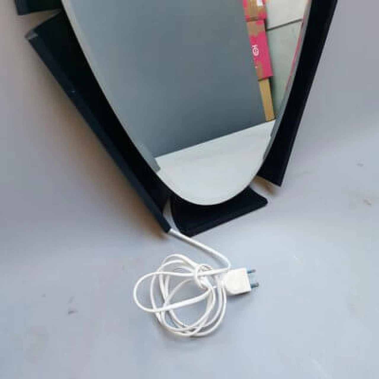 Specchio retroilluminato attribuito a Isa, anni '70 2