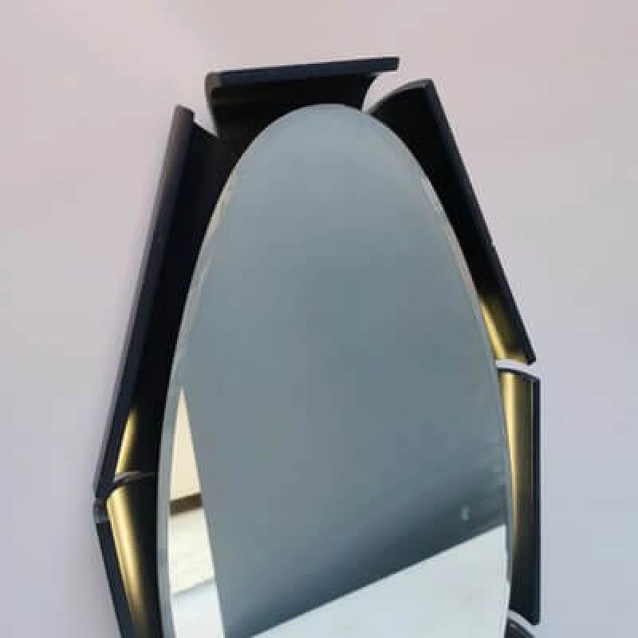 Backlit mirror attributed to Isa, 1970s 3