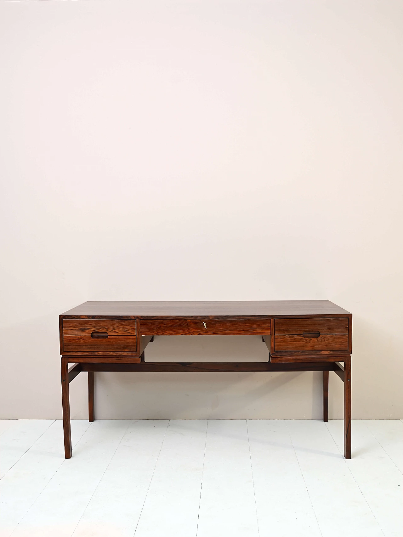 Office desk by Arne Wahl Iversen in wood, 1960s 2