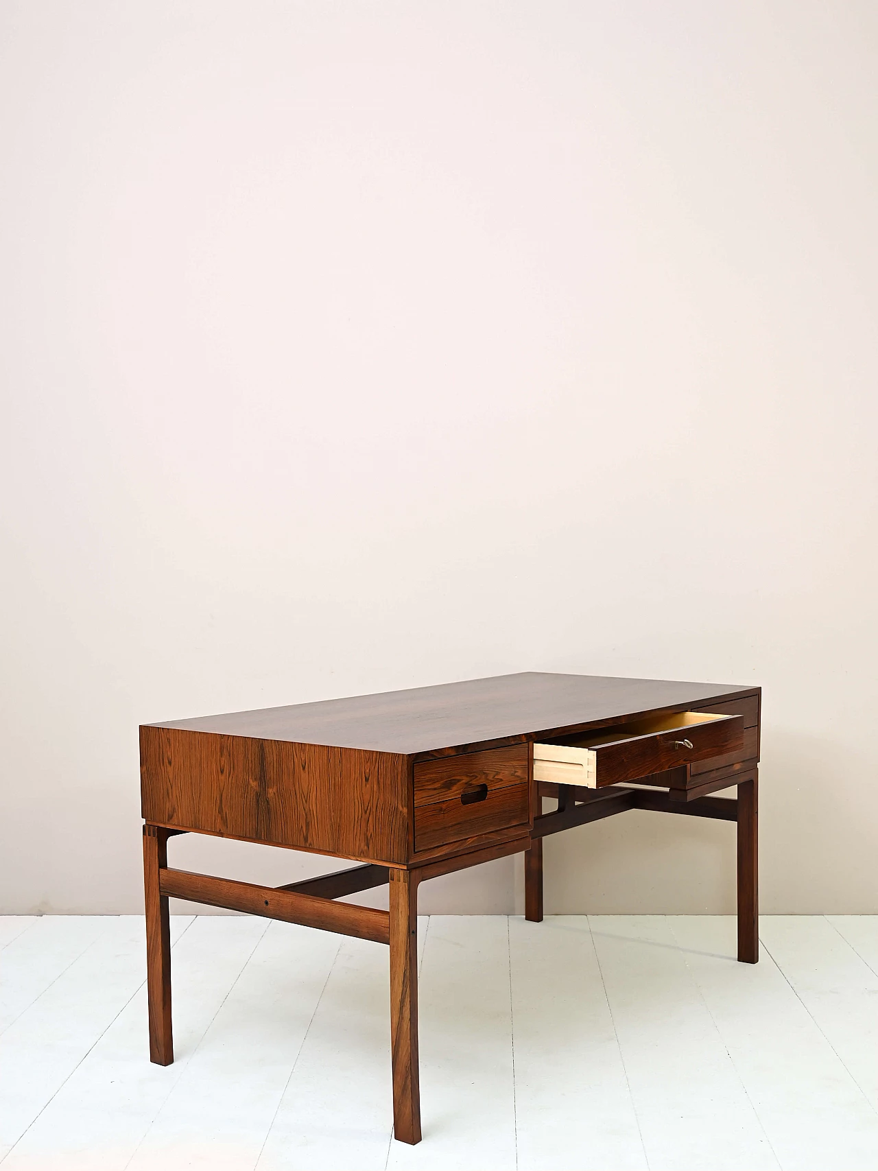 Office desk by Arne Wahl Iversen in wood, 1960s 5