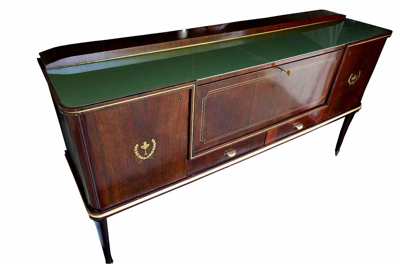 Bar cabinet attributed to Paolo Buffa exhibition La Permanente Cantù, 1940s 4