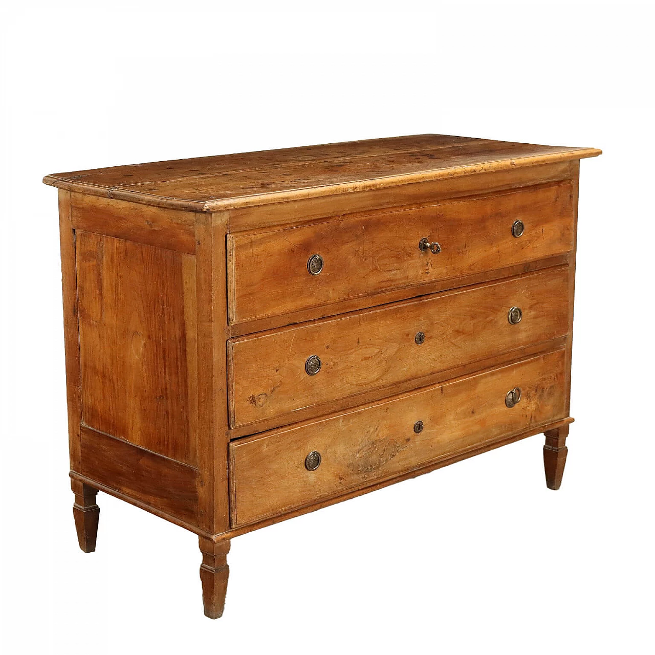 Directory chest of drawers in walnut, 19th century 1