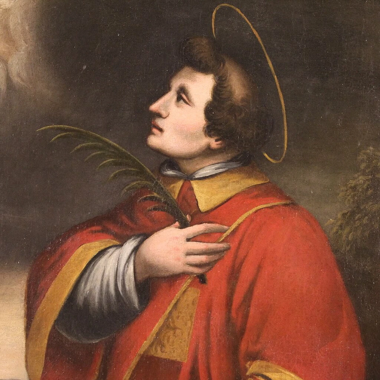San Lorenzo martire, scuola italiana, olio su tela, '600 8