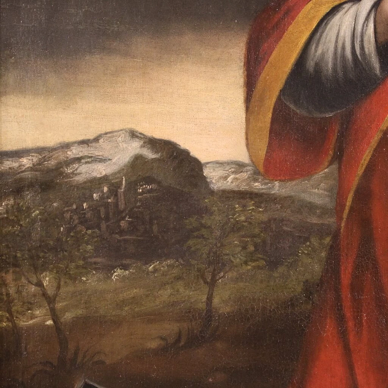 San Lorenzo martire, scuola italiana, olio su tela, '600 10