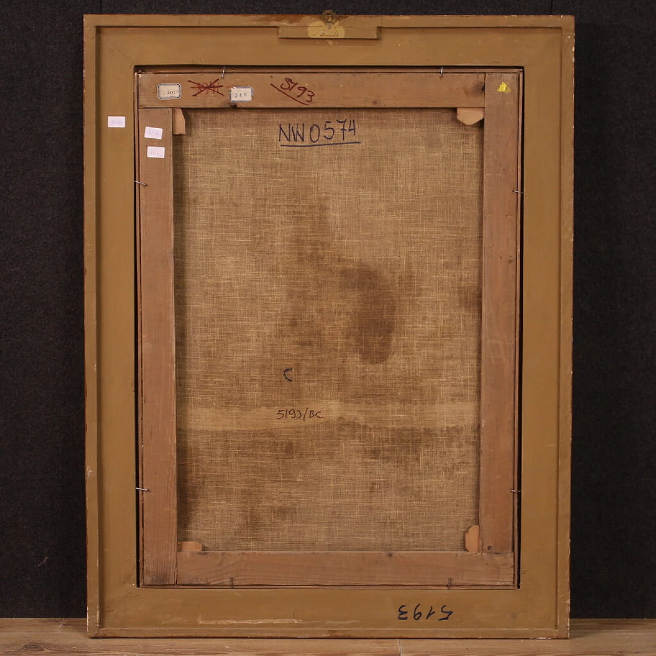 San Lorenzo martire, scuola italiana, olio su tela, '600 12