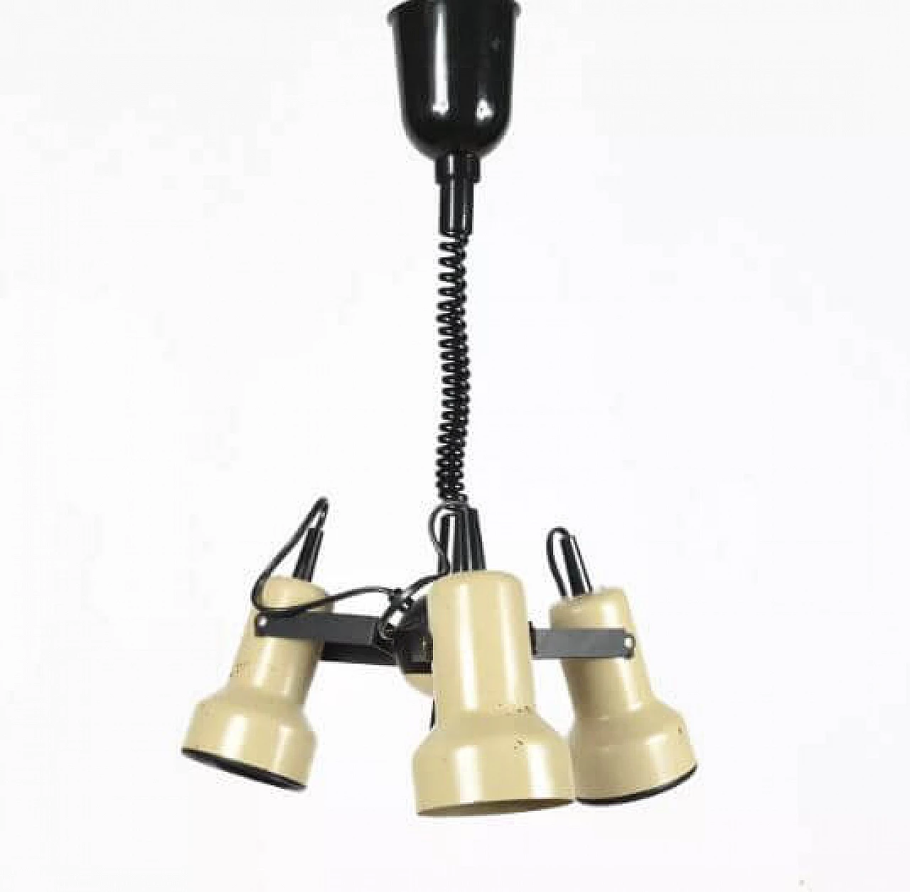 Steel and plastic lamp by Richard Essig Besigheim, 1970s 3