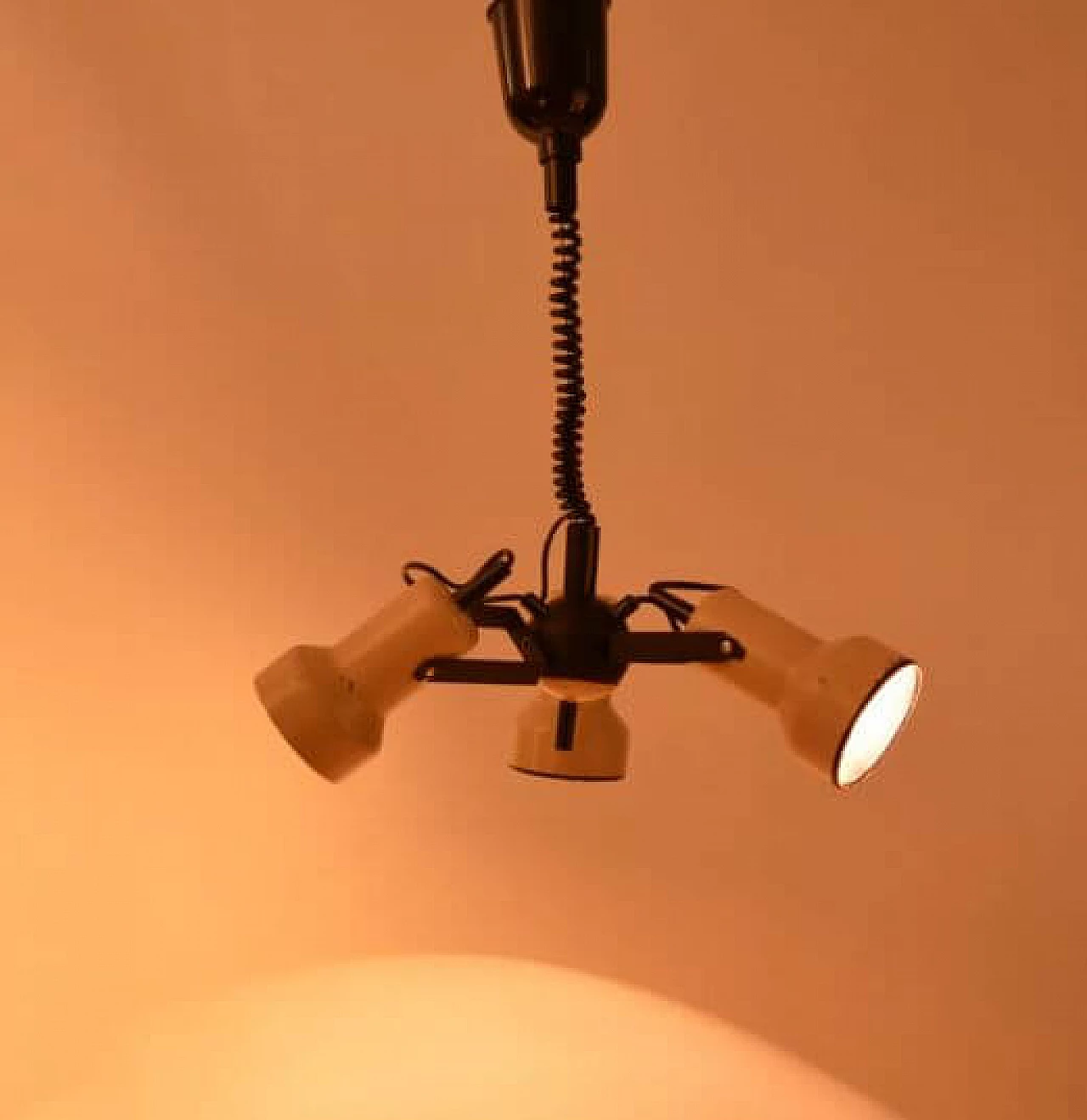 Steel and plastic lamp by Richard Essig Besigheim, 1970s 13