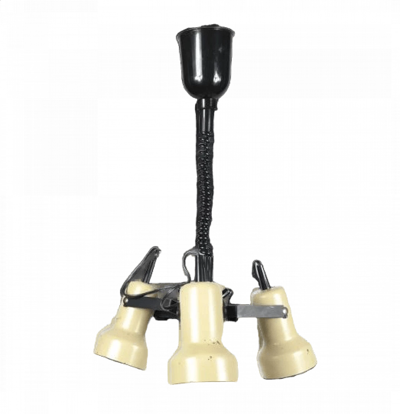 Steel and plastic lamp by Richard Essig Besigheim, 1970s 16