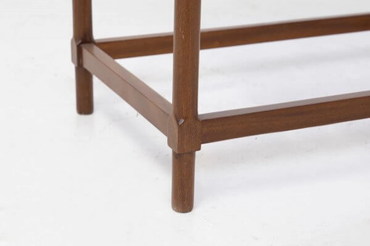 Scrivania in legno con rotelle di Fratelli Proserpio, anni '50 7