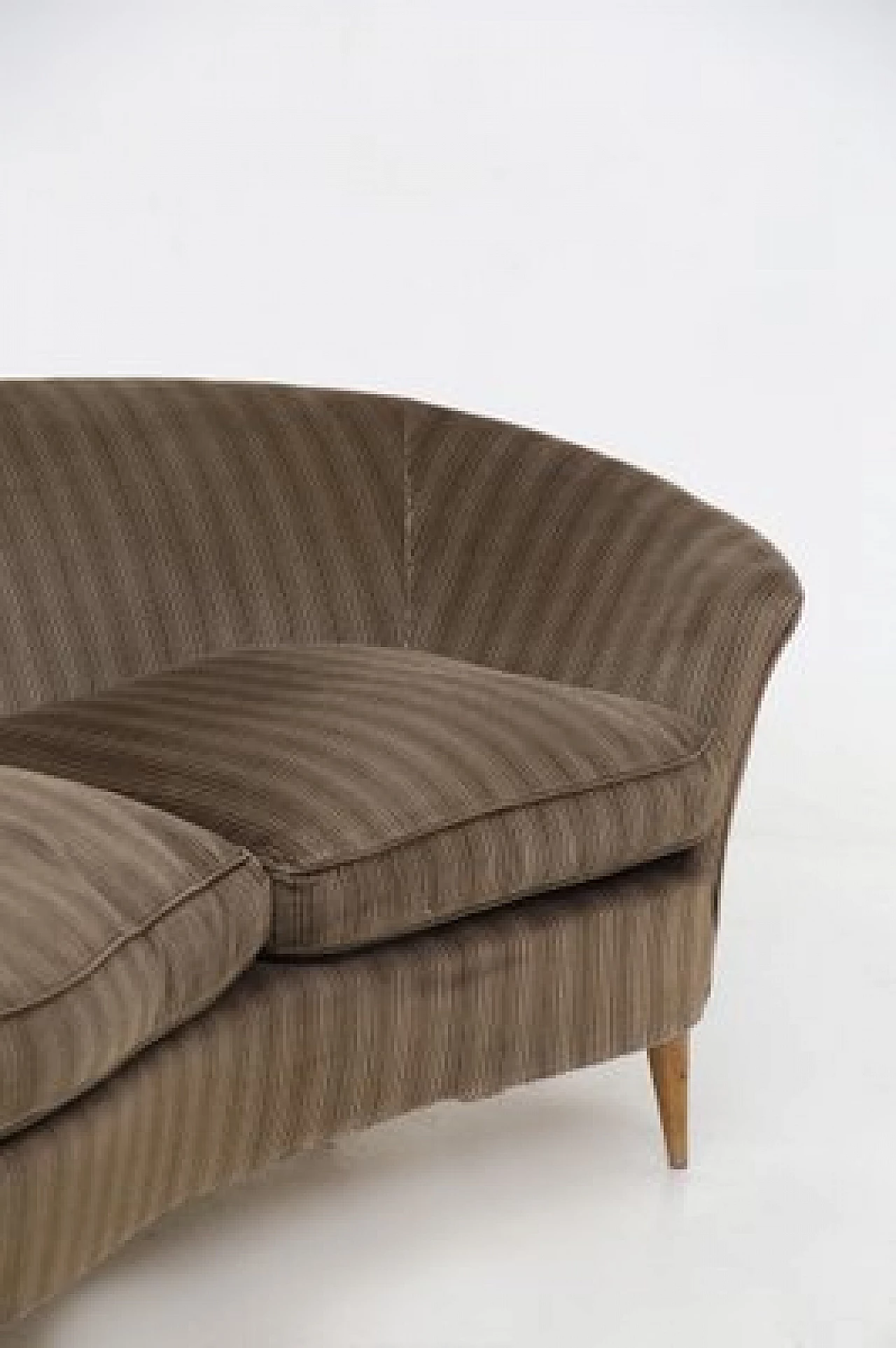 Fabric sofa attributed to Ico & Luisa Parisi, 1950s 5