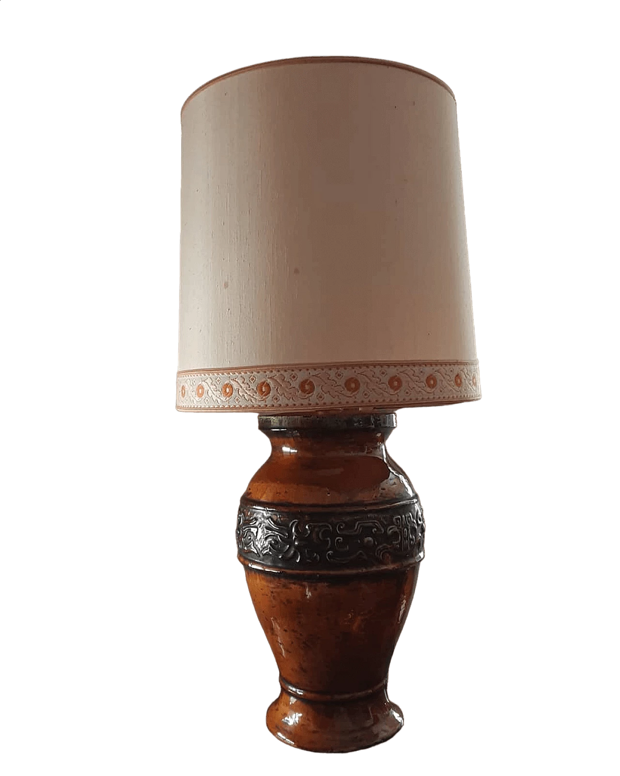 Lampada in ceramica per Zaccagnini, anni '60 5