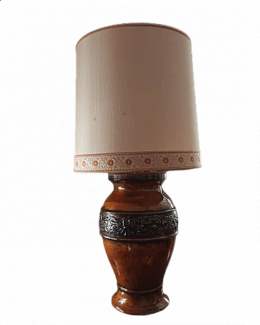 Ceramic lamp for Zaccagnini, 1960s