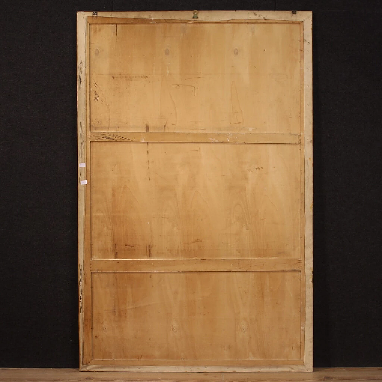 Gino Ghioni, Crocifissione, dipinto a tecnica mista su tela, anni '90 5