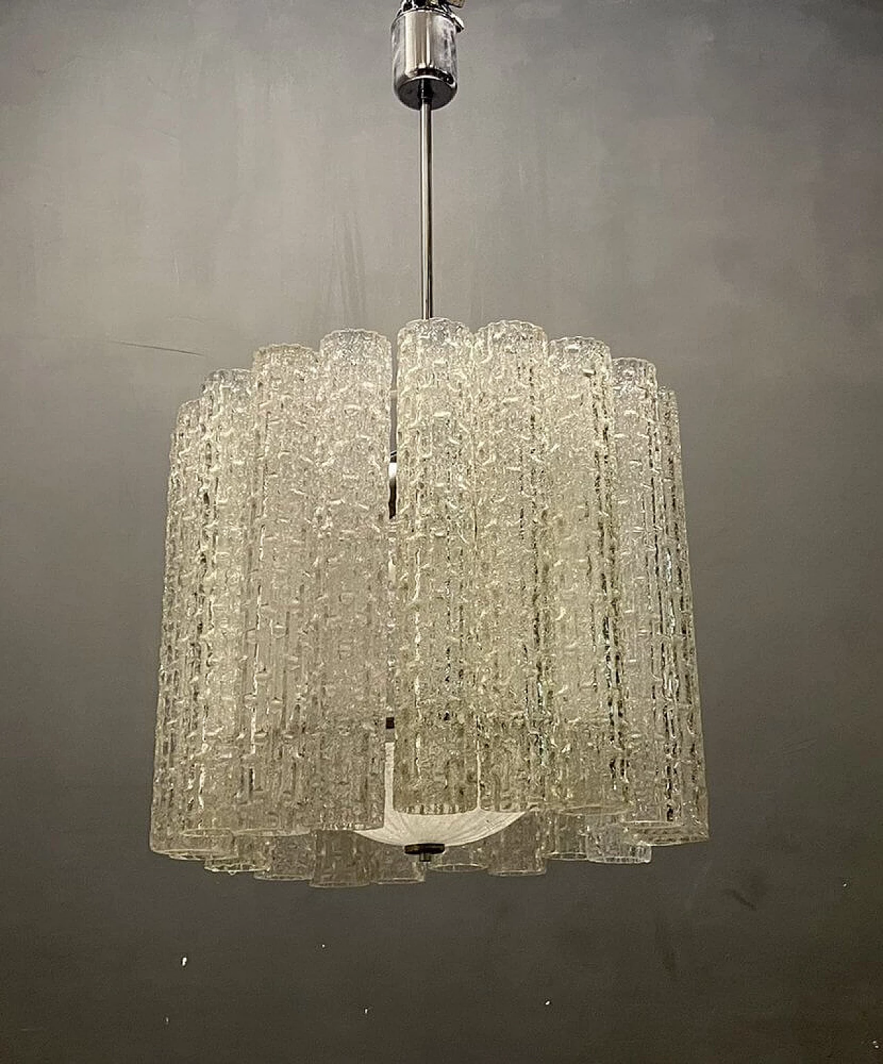 Murano glass chandelier by Toni Zuccheri, 1970s 1