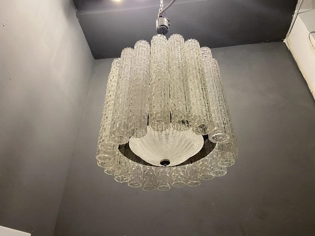 Murano glass chandelier by Toni Zuccheri, 1970s 3