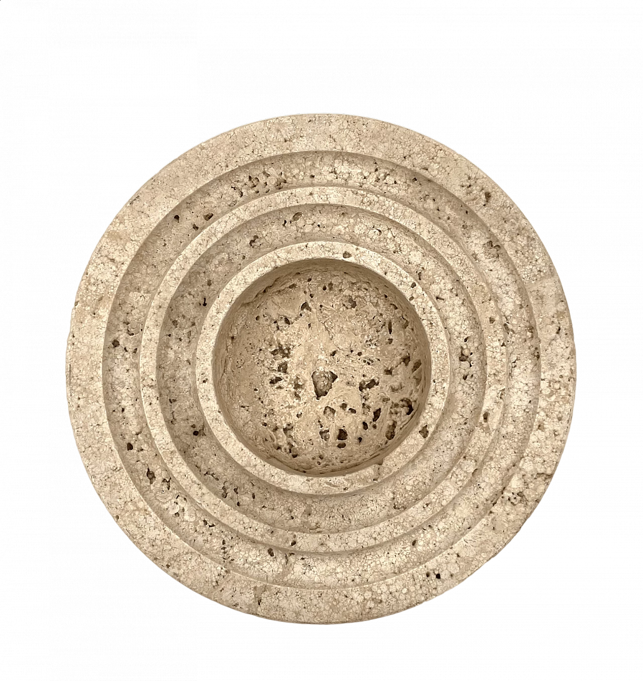 Travertine ashtray by Nestore Cerri, 1970s 19