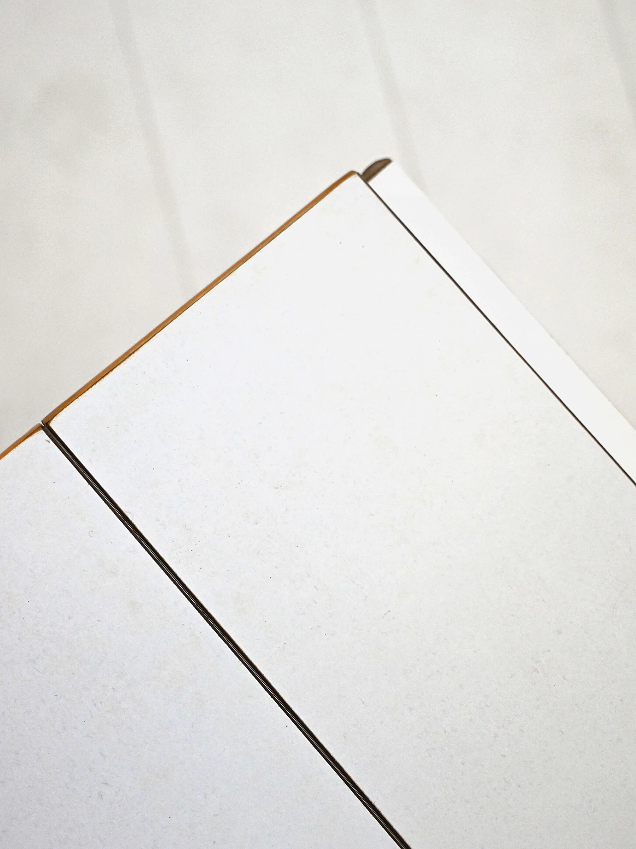 Oval table with side wings and white formica top, 1960s 7