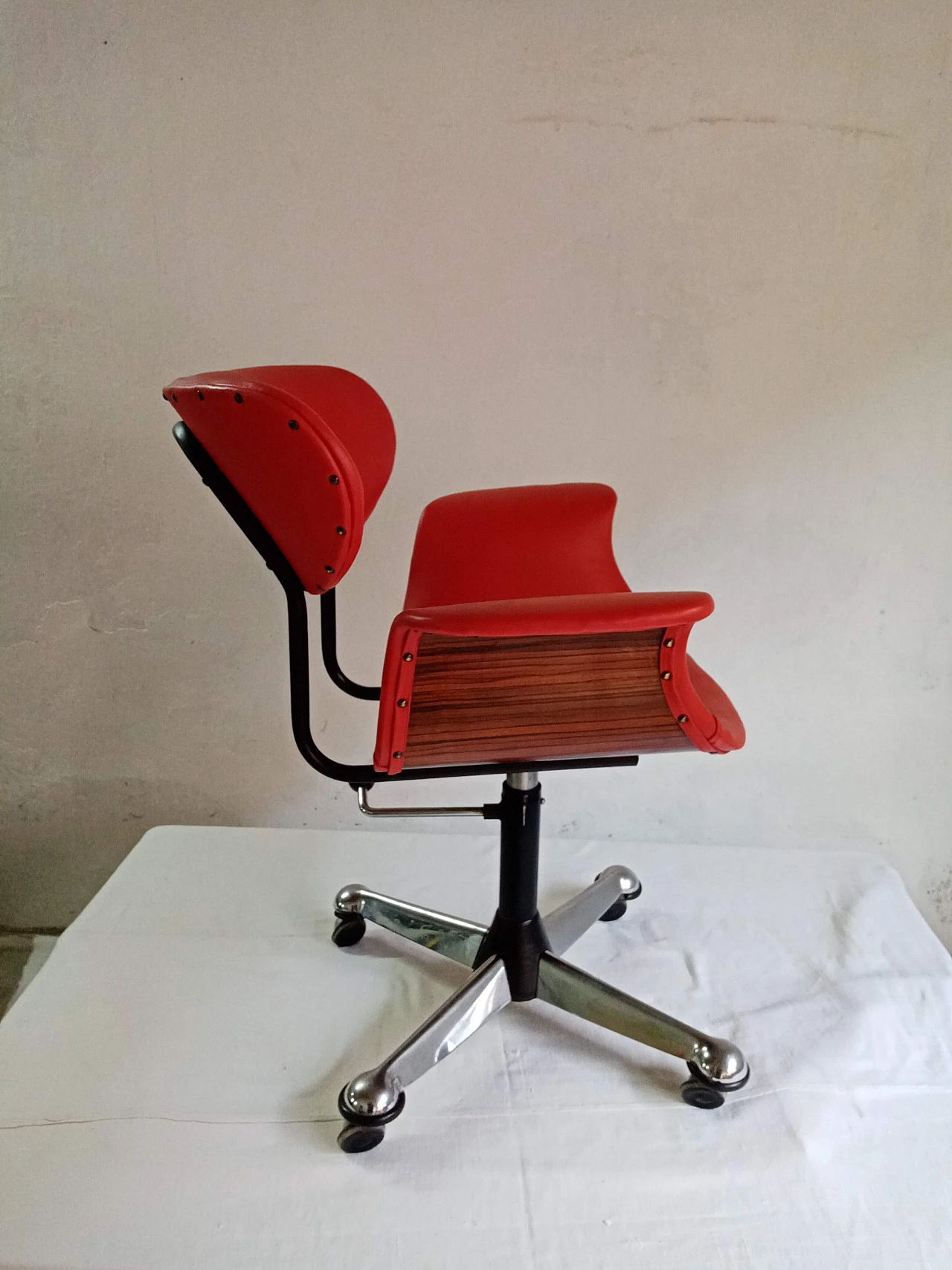 Office armchair by Gastone Rinaldi for RIMA, 1960s 2