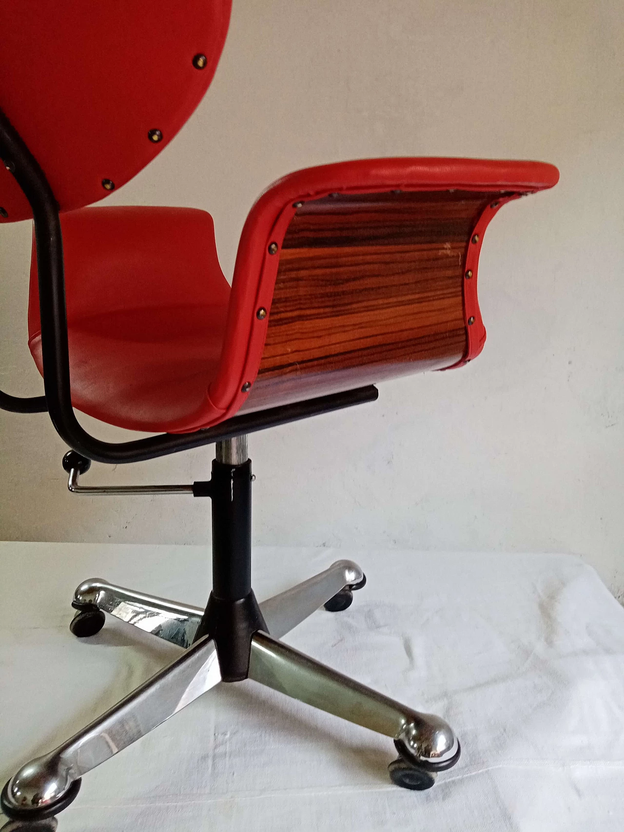 Office armchair by Gastone Rinaldi for RIMA, 1960s 5