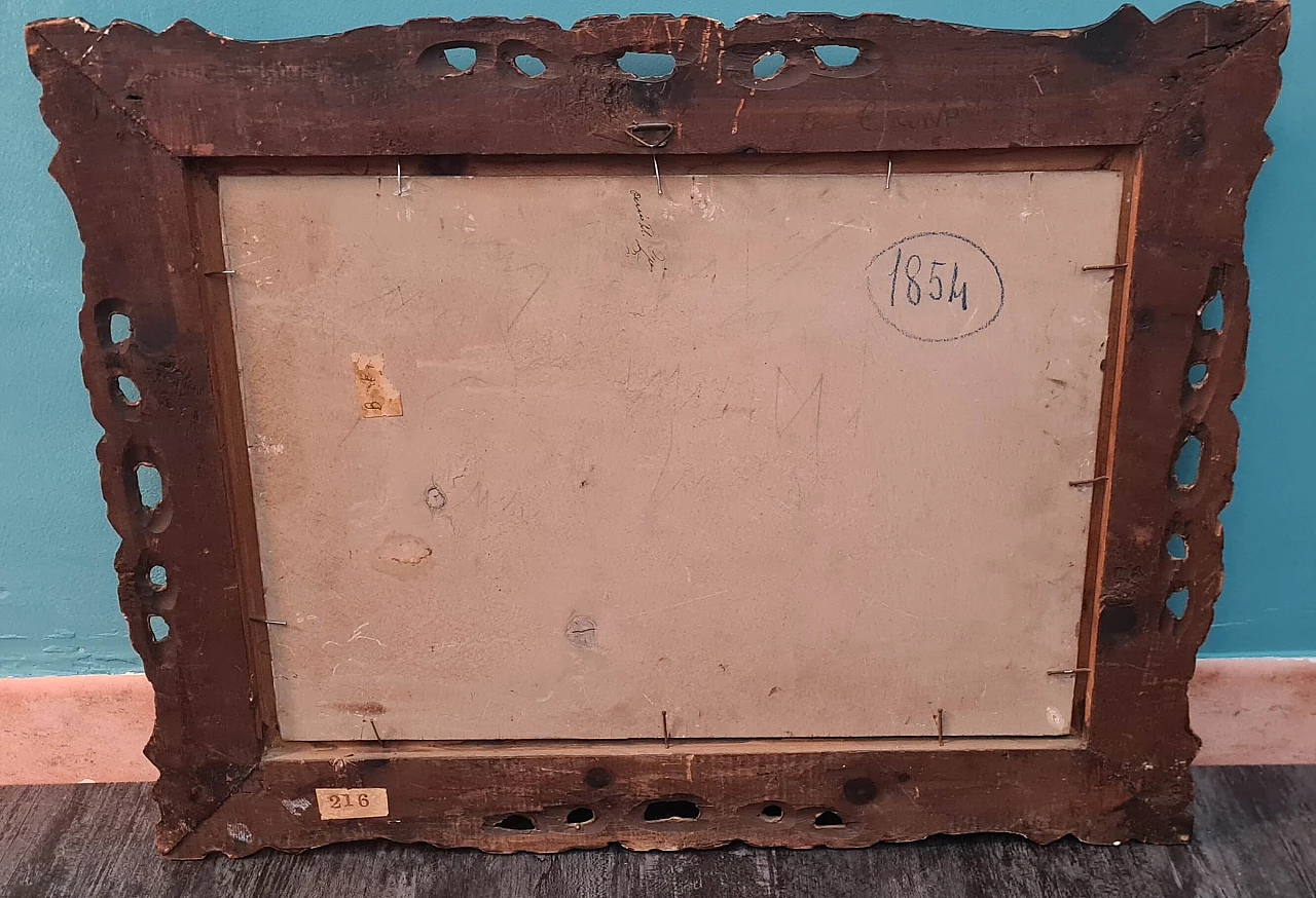 Giuseppe Gheduzzi, dipinto di bottega, olio su tavola, inizio '900 8