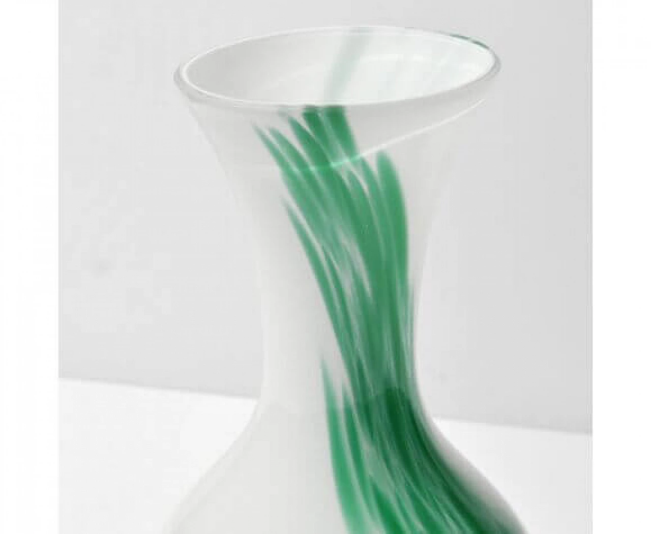 Vaso in vetro di Carlo Moretti per Empoli Opaline Firenze, anni '70 3