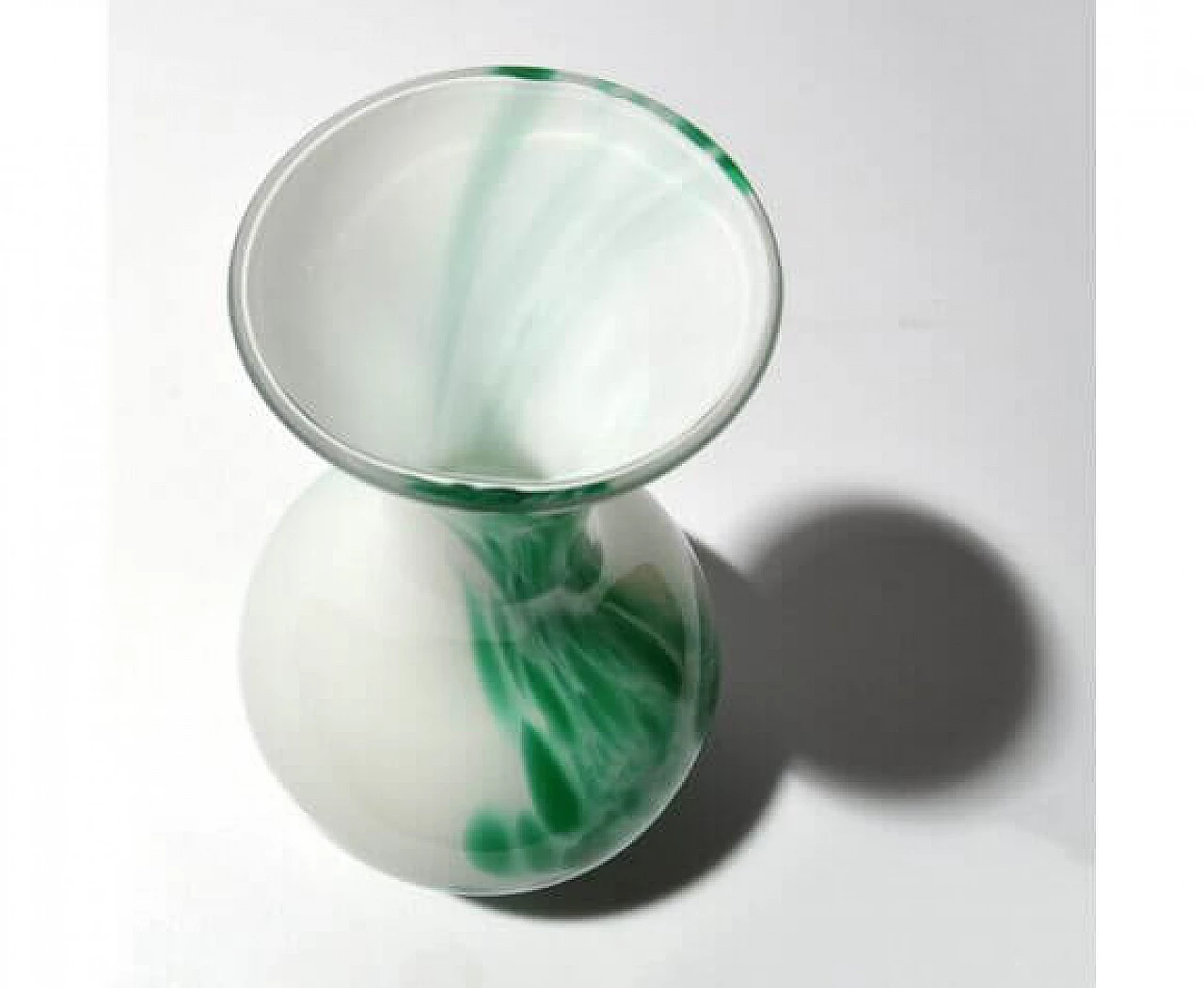 Vaso in vetro di Carlo Moretti per Empoli Opaline Firenze, anni '70 7