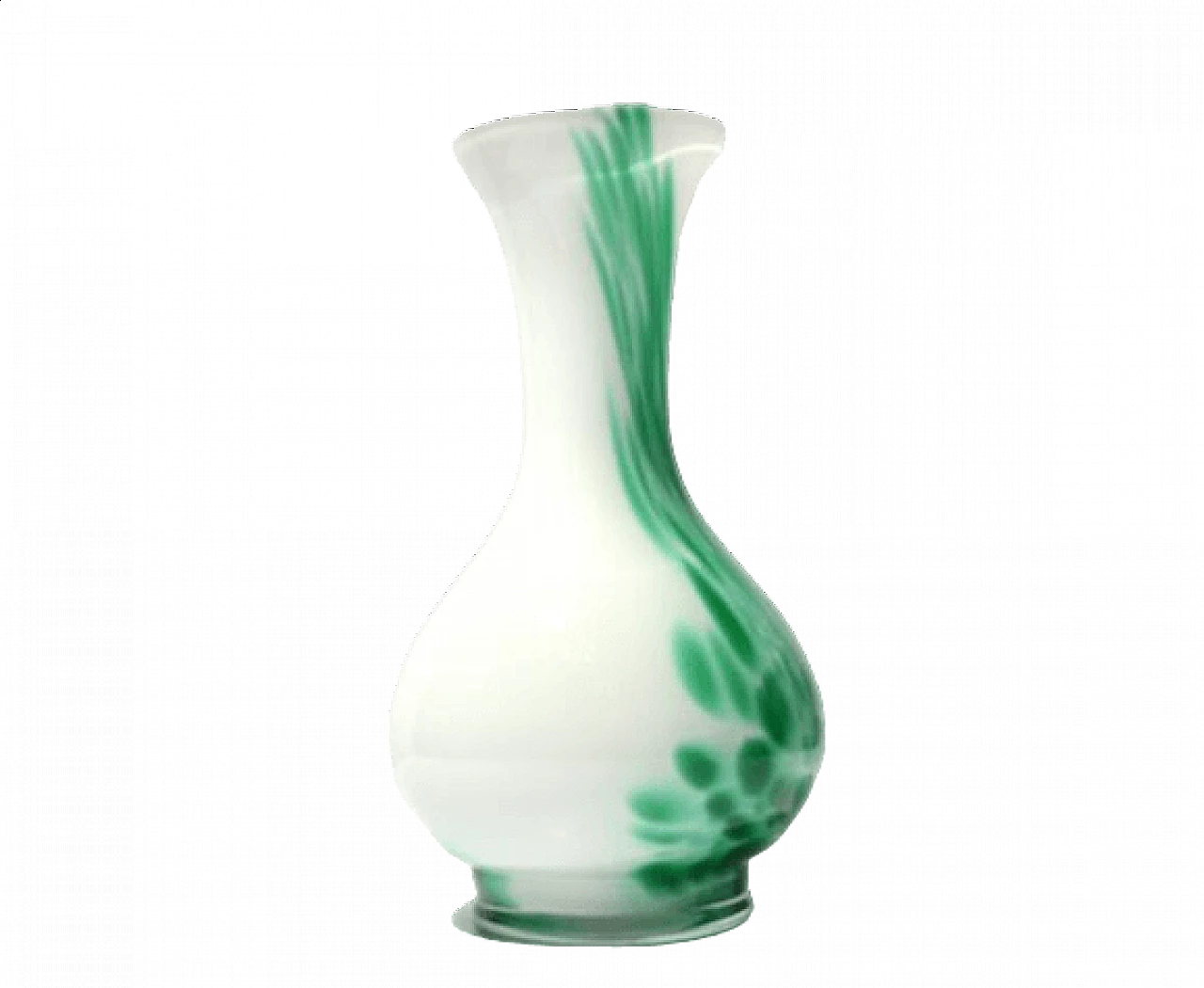 Vaso in vetro di Carlo Moretti per Empoli Opaline Firenze, anni '70 11