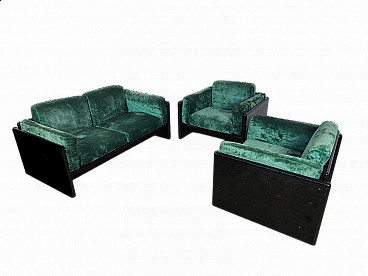 Sofa and pair of armchairs by Kazuhide Takahama for Simon International, 1970s