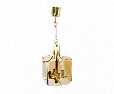 Lampada a sospensione 55523 di Luigi Colani per JSB Leuchten, anni '80