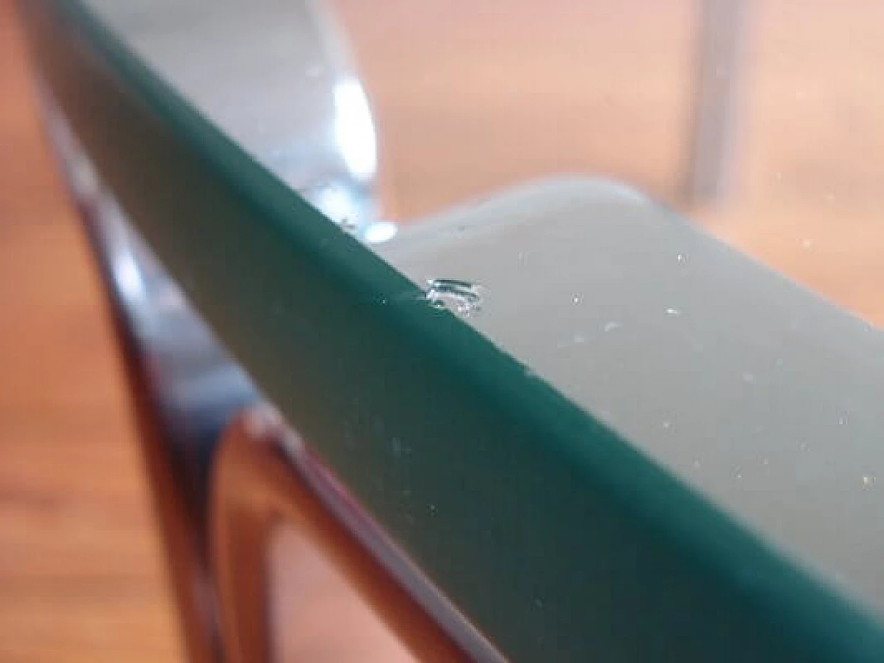 Steel and glass side table by Horst Brüning for Kill International, 1960s 4