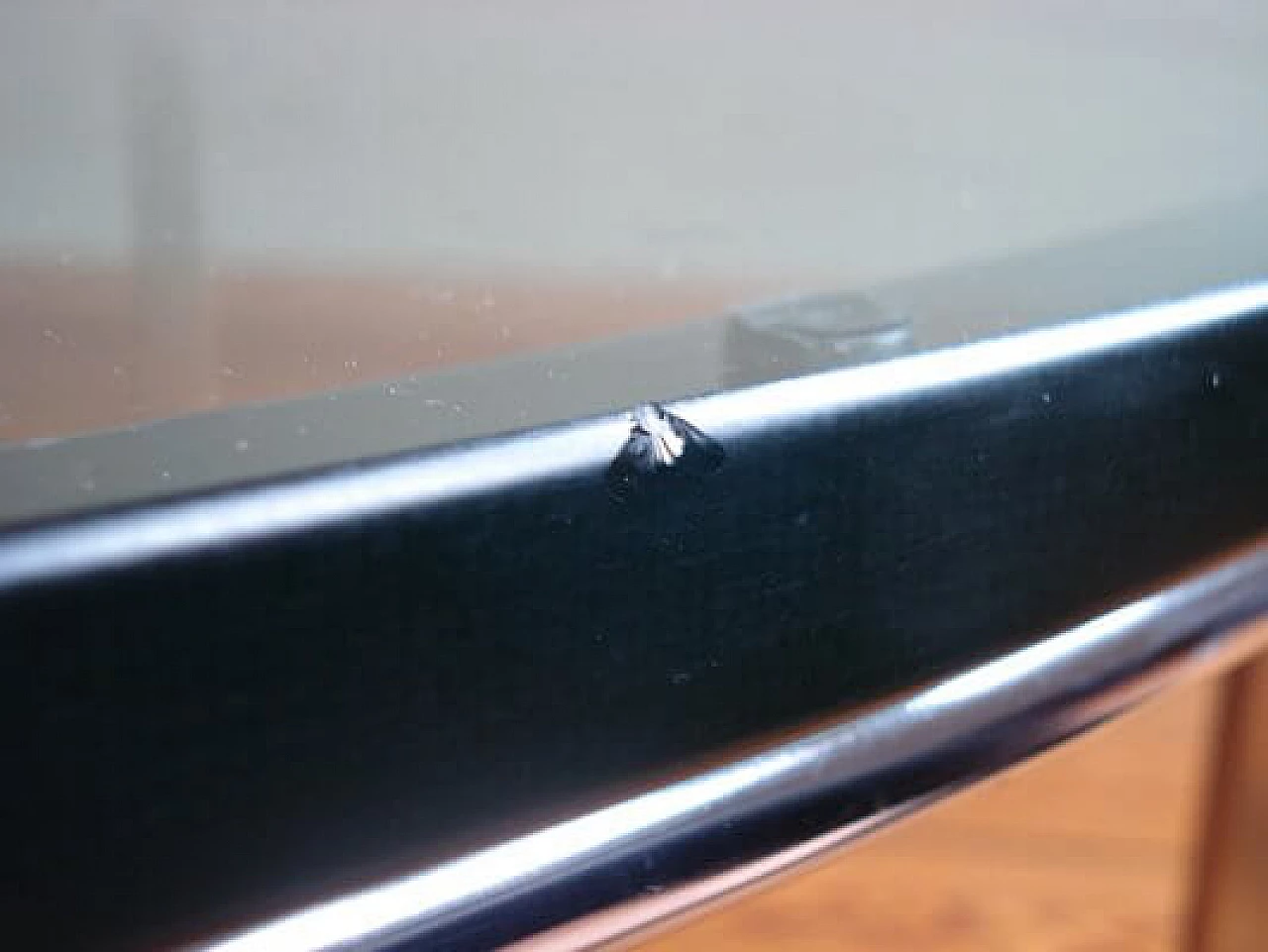 Steel and glass side table by Horst Brüning for Kill International, 1960s 5