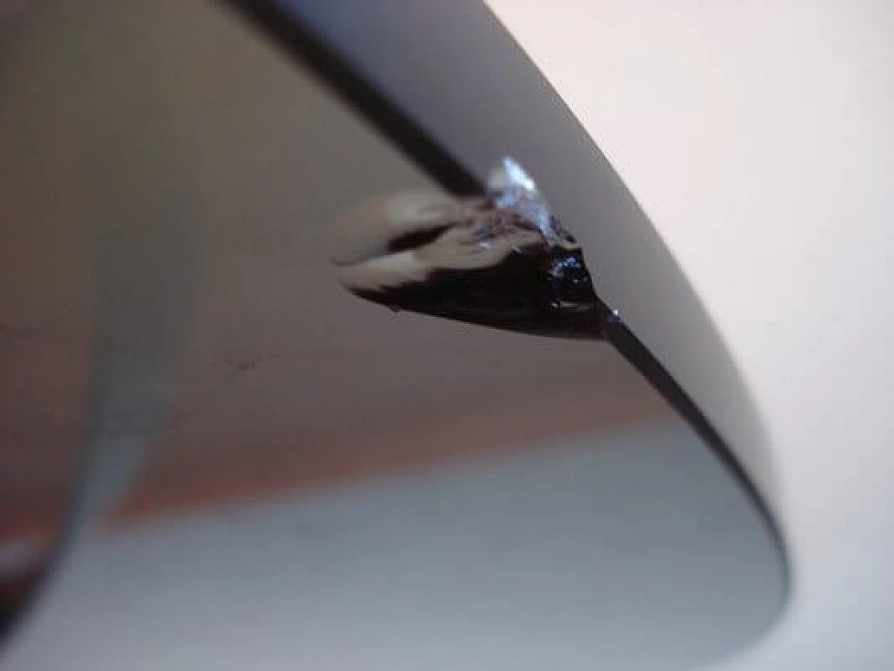 Tavolino in alluminio e vetro di Knut Hesterberg, anni '60 13