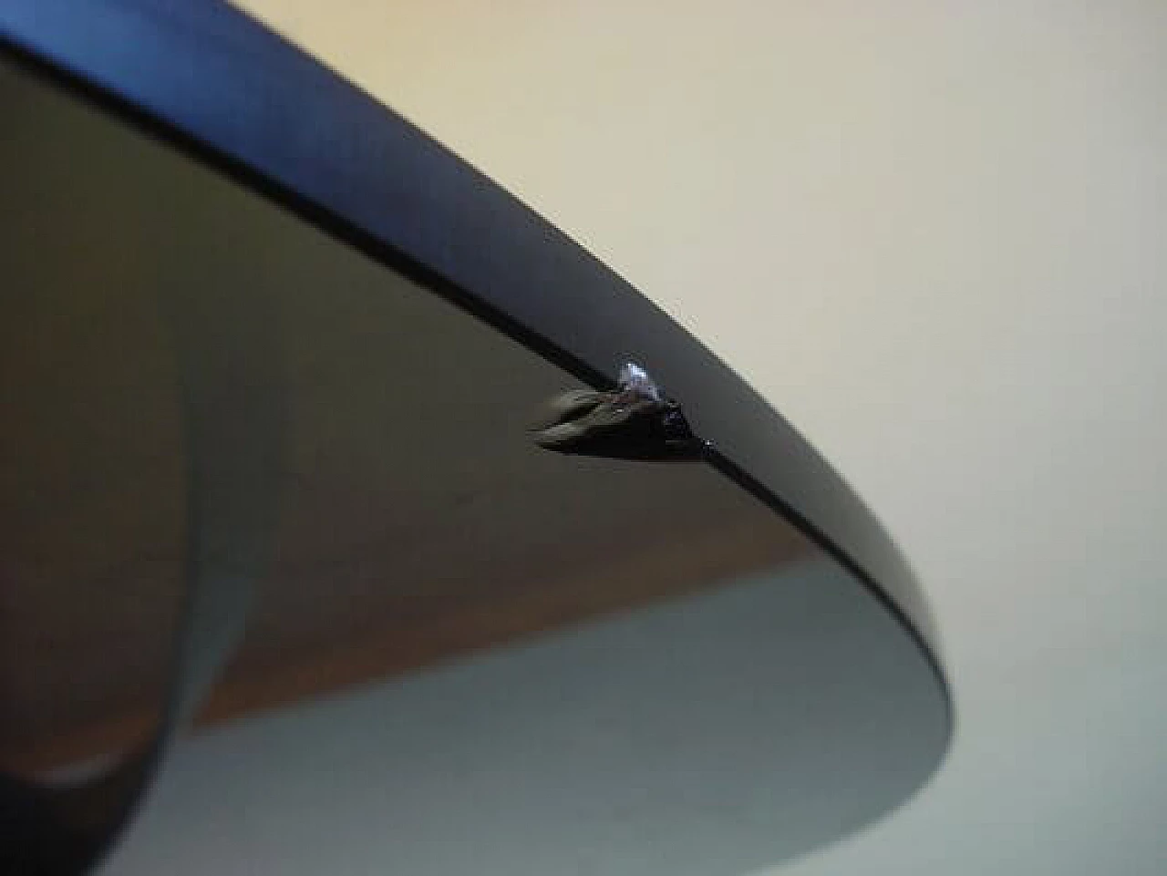 Tavolino in alluminio e vetro di Knut Hesterberg, anni '60 14