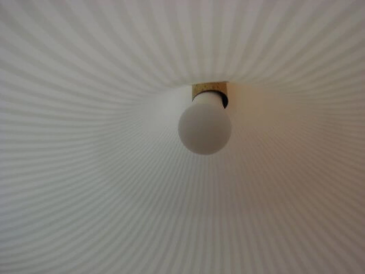 Tulip XL ceiling lamp by Effetre International, 1960s 10