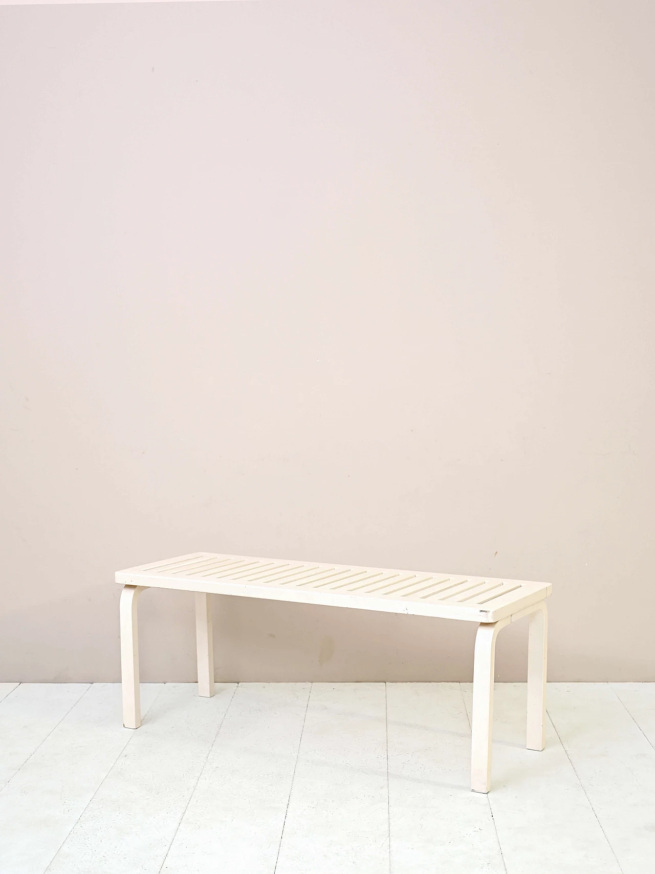 153A solid birch bench by Alvar Aalto for Artek, 1960s 2
