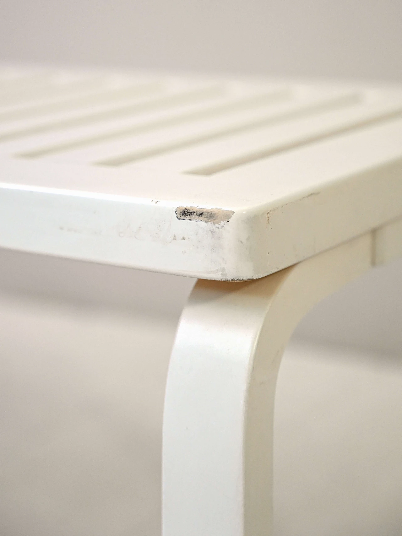 153A solid birch bench by Alvar Aalto for Artek, 1960s 4